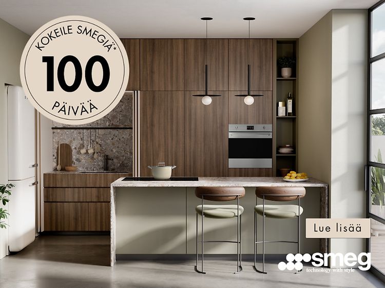 Try Smeg 100 days campaign banner