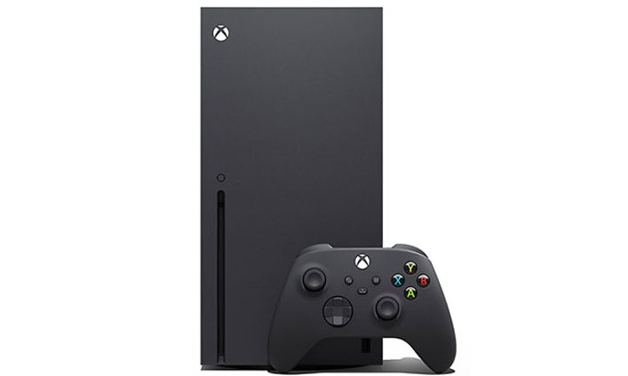 Xbox Series X -pelikonsoli ja peliohjain