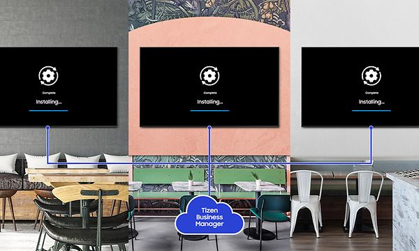 Tizen Business Manager mahdollistaa useamman Samsung yritys-tv:n yhdistämisen