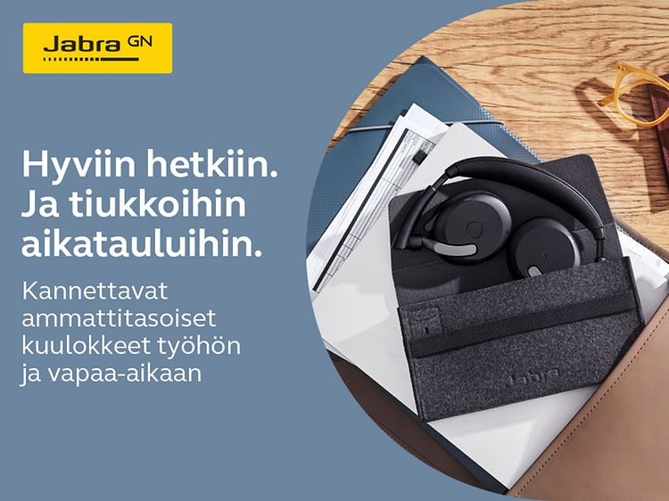 Jabra Elite Flex langattomat On-ear-kuulokkeet