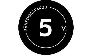 5 vuoden sähköosatakuu