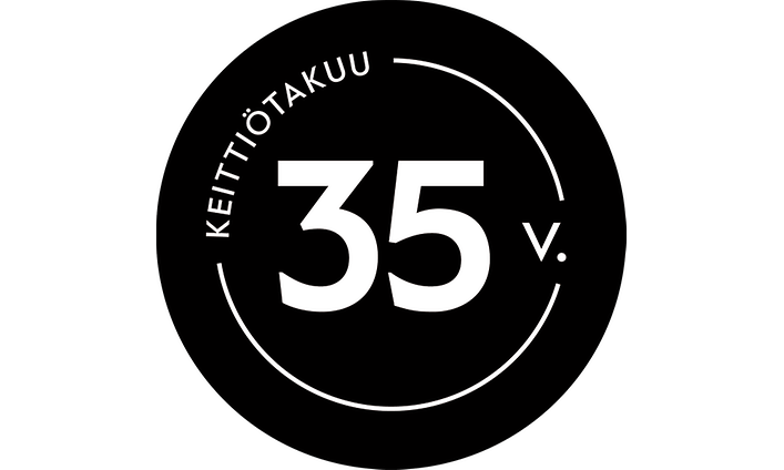 35 vuoden keittiötakuu