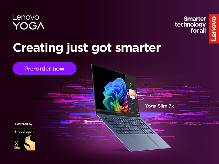 Lenovo Yoga 7x -kannettava tekoälyllä