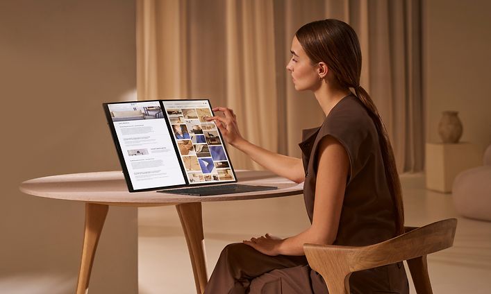 Asus Zenbook DUO OLED akunkesto