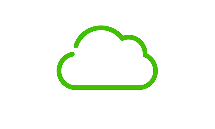 Gaming - Tuoteturva pelaajalle - Rajaton tallennustila Gigantti Cloud -pilvipalvelu - Pilvi-ikoni