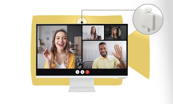 Samsung Smart Monitor M8 ja SlimFit-kamera