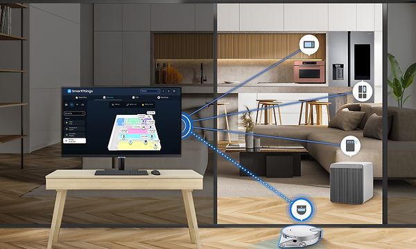  Samsung Smart Monitor voi toimia kodin hallintakeskuksena