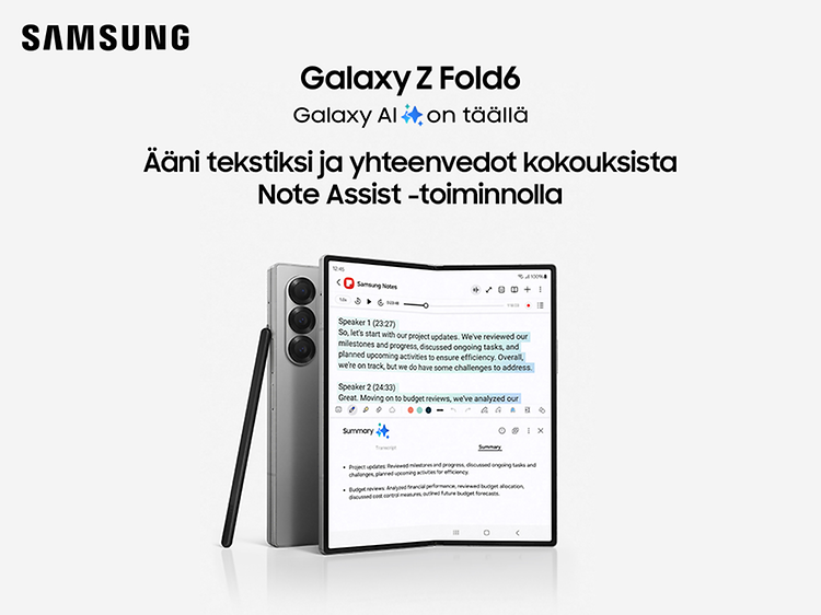 Samsung - Galaxy Z Fold6 Z Flip6 -älypuhelimet