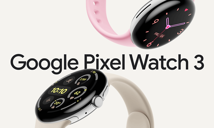 Kaksi Pixel Watch 3 -älykelloa