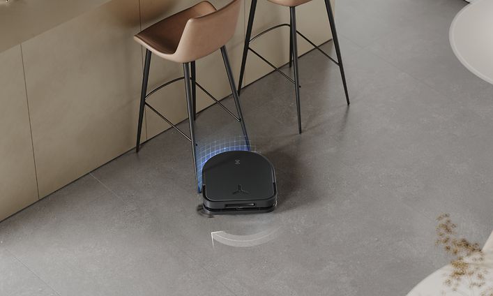 Robottipölynimuri - TrueDetect 3D -teknologia