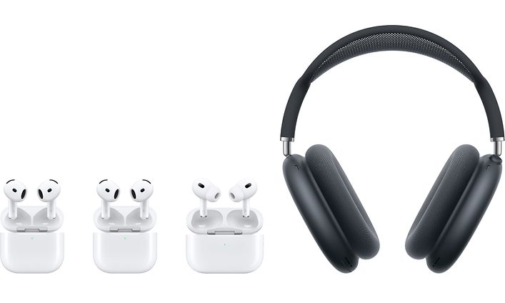 AirPods 4, AirPods Pro 2, AirPods Max