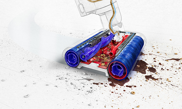 Dyson - WashG1-lattiapesin - Poistaa märän lian ja kuivat roskat