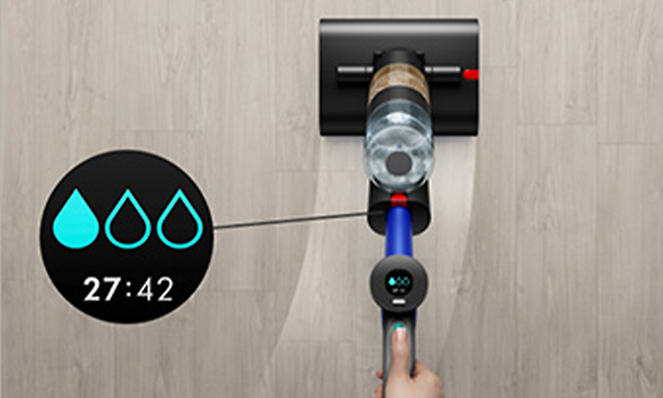 Dyson - WashG1-lattiapesuri - Kosteutustaso 1