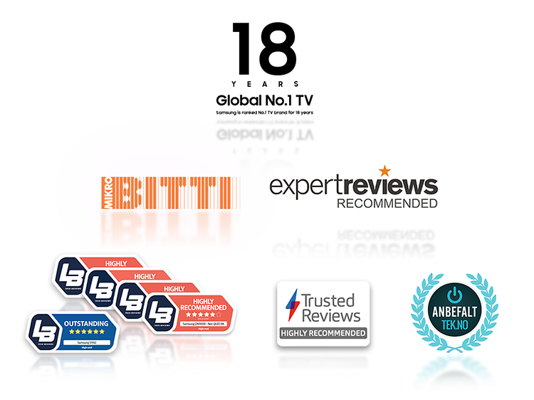 Samsung - TV - johtava televisiomerkki jo 18 vuoden ajan