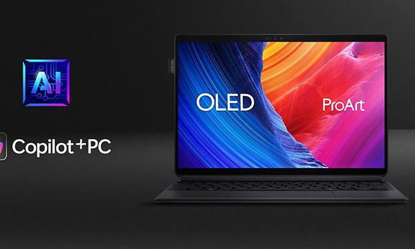 ASUS ProArt PZ13 kannettava tietokone ja Copilot+ PC