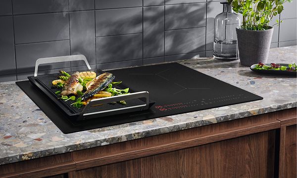 Integroitu Electroluxin keittotaso - Liesi, jossa on tyylikäs muotoilu