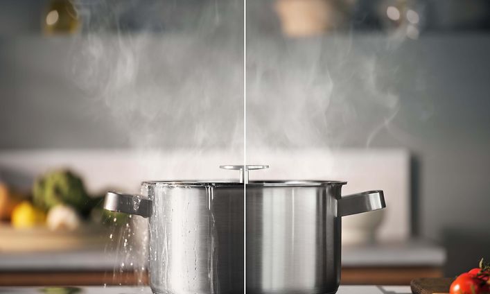 Electrolux-liesi - Kiehuvan veden hallinta SenseBoil®-keittotason avulla