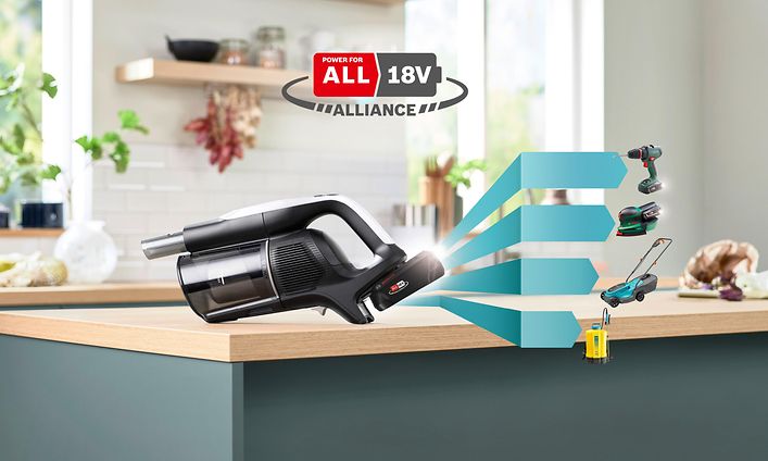 Bosch Unlimited 10 -varsi-imuri - Puhdista jopa 220 neliömetrin alue yhdellä latauksella