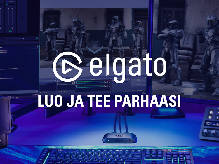 Elgato - Tietokoneet - Elgato-brändisivun yläbanneri