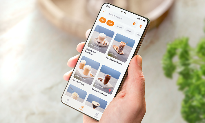 Philips-espressokone - Löydä inspiraatiota HomeID-sovelluksesta