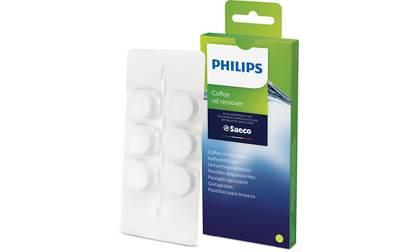 Philips-espressokone - Tabletit kahviöljyn poistamiseen