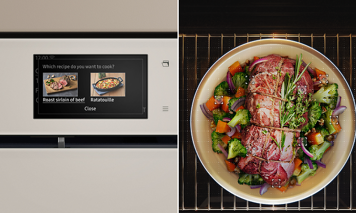 Samsung-uuni - AI Pro Cooking - Sense inside - Optimoitua ruoanlaittoa