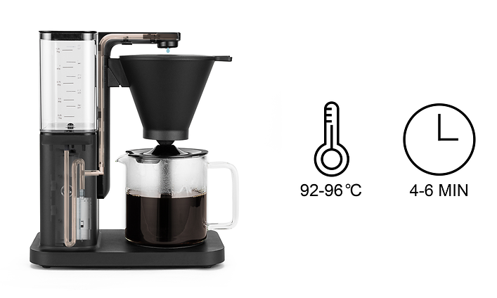 Wilfa - Coffee maker - Pump, temperature, time