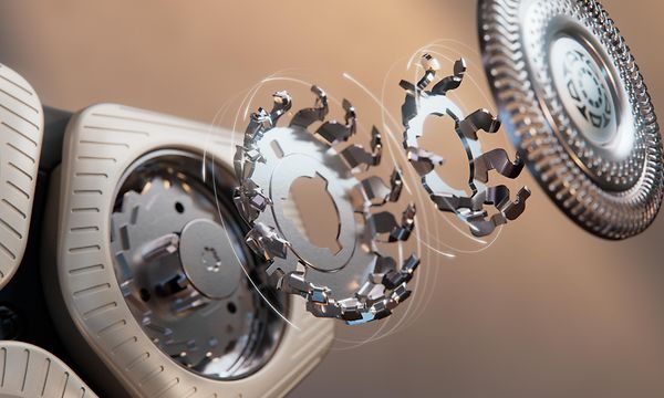 Philips-parranjokone - Leikkaa joka suuntaan tehokkailla teräksisillä leikkuuterillä