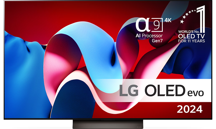 LG 55c4 4K tv tuotekuva