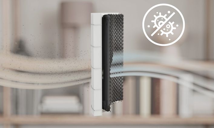 Electrolux-ilmanpuhdistin auttaa poistamaan viruksia sisäilmasta