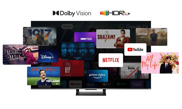 TCL MQLED85 4K Mini-LED TV ja Dolby Vision