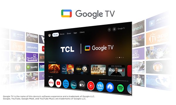 TCL MQLED85 4K Mini-LED TV ja Google TV