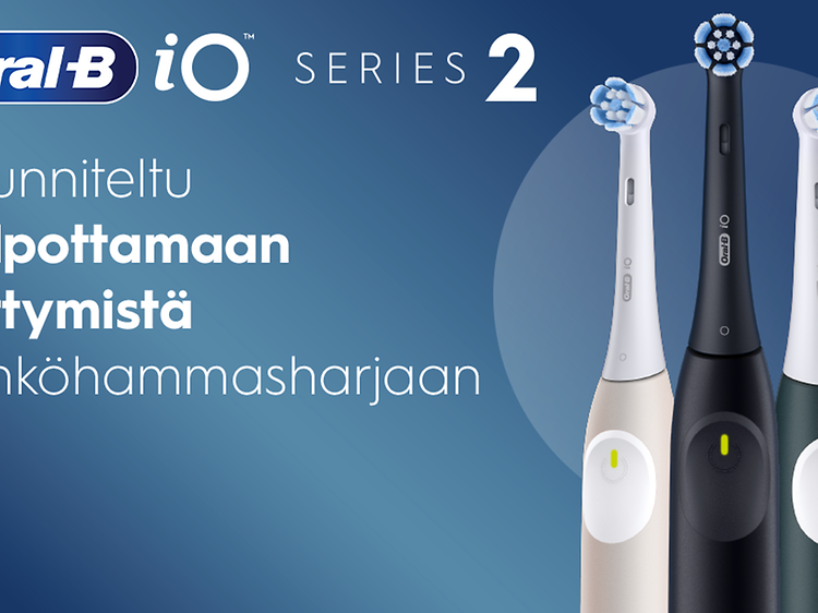 OralB - Oral-B sähköhammasharja -banneri