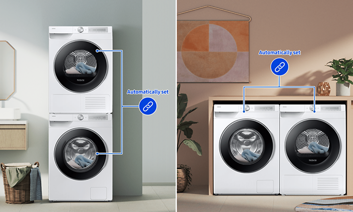 Samsung kuivausrumpu - AI Control - Älykäs kuivausrumpu