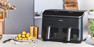 Cosori Airfryer -kiertoilmakypsennin - Dual Basket