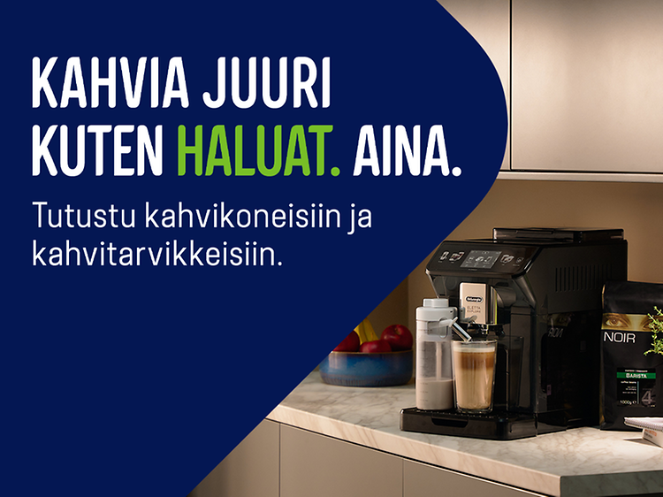 Kahvipäivät Gigantissa – Kahvia juuri kuten haluat. Aina.