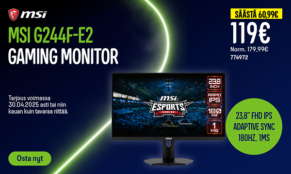 MSI G244F-E2 Gaming Monitor