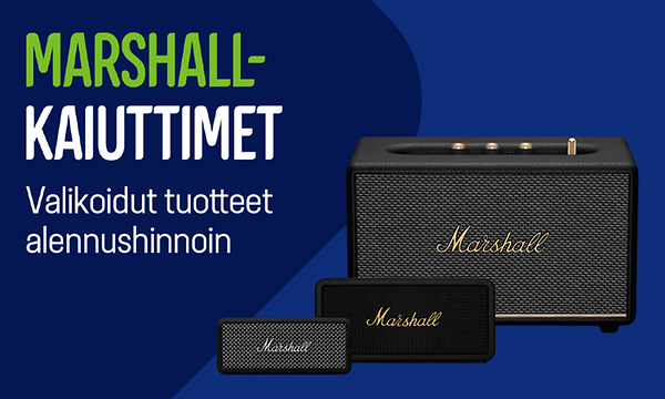Marshall - Kaiuttimet - Marshall pääsiäiskampanja -banneri