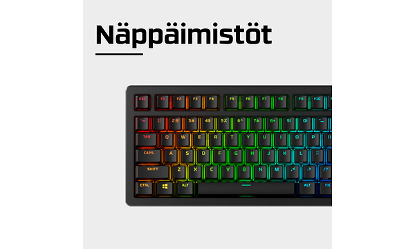 HyperX-pelinäppäimistöt