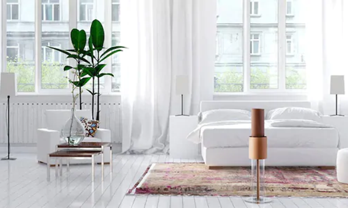 LightAir IonFlow olohuoneessa