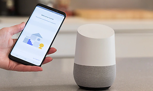 Google Home puhelimessa älyvalojen ohjaukseen