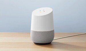 google home- a voice activated smart speaker
