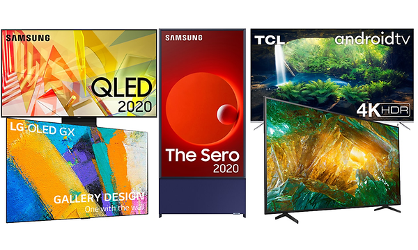 5 erilaista korkealaatuista televisiota